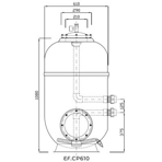    Evospace Cosmo Pro .610 , DN40, H = 1080 , , . 