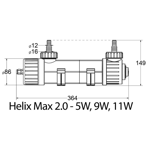  - Aqua Medic UV HELIX MAX 2.0 9W (R)