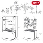     Keter Maple green house, 