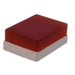   Beckstone Style 16x16x8 red,  (0,5W/12V/DC)